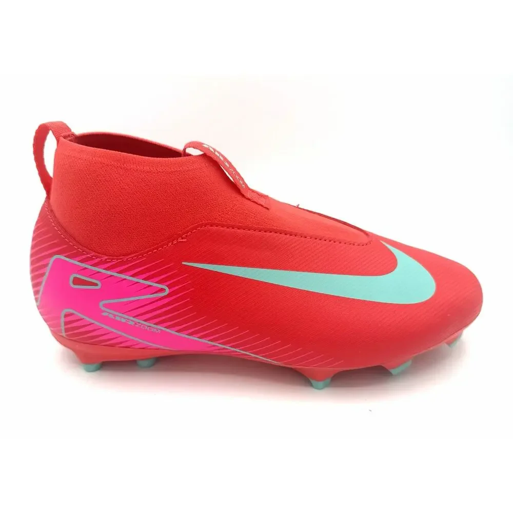 Nike Jr Zoom Superfly 10 Academy FG/MG Youth Soccer Cleats Size 5Y